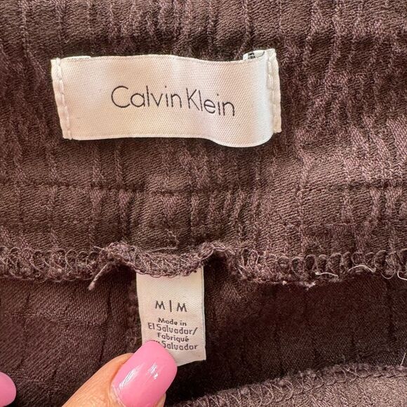 Calvin Klein burgundy/brown size medium pants - Picture 4 of 4